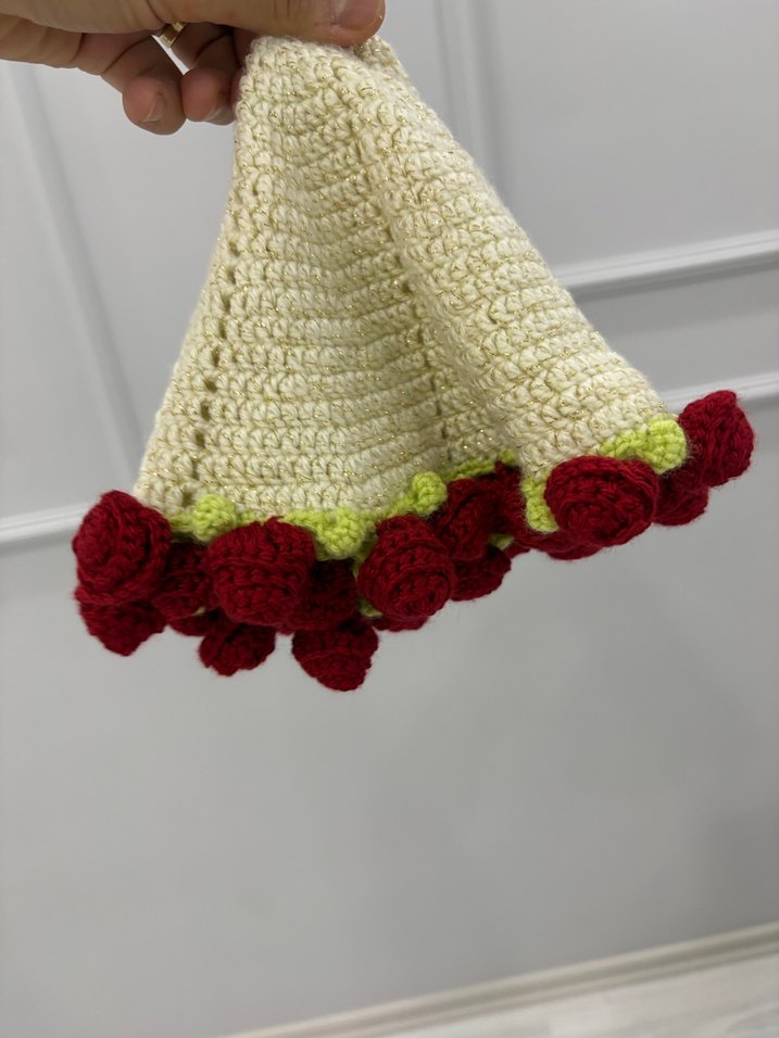 Örgü çiçek - Görsel 3