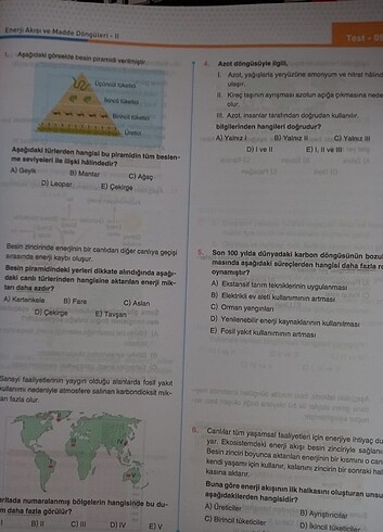  Bes Yayinlari Duf Test Föyleri Ayt Coğrafya 