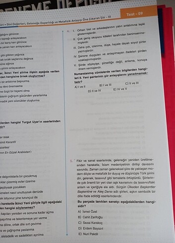 Bes Yayinlari Duf Test Föyleri Ayt Edebiyat