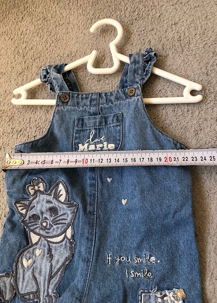 Kız Disney salopet - Görsel 5