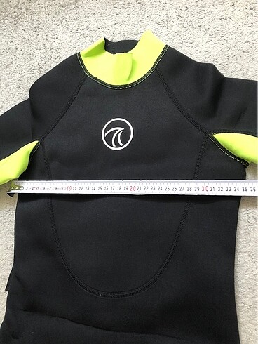 12-13 Yaş Beden siyah Renk Freespirit wetsuit