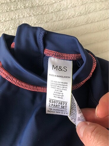24-36 Ay Beden lacivert Renk Marks&spencer mayo üst