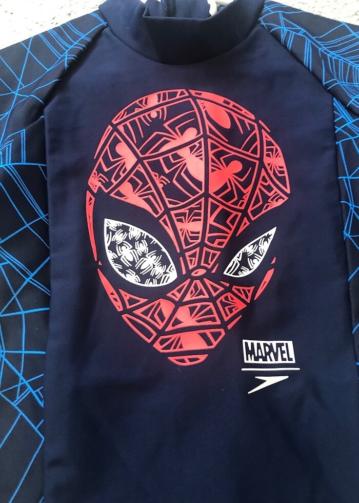 Speedo Marvel Spiderman mayo - Görsel 5