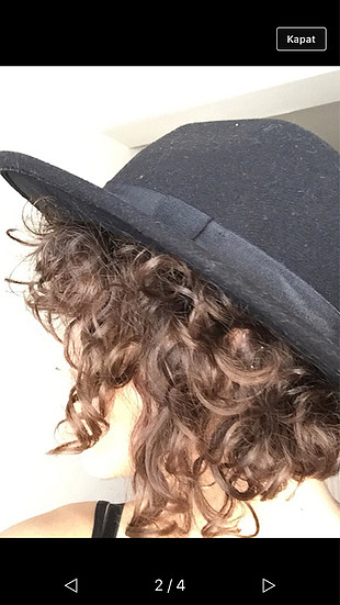 h&m kışlık siyah şapka