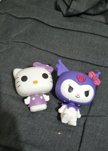 Mor Renkli Figürler Seti - Görsel 3