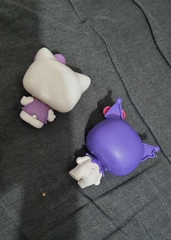 Mor Renkli Figürler Seti - Görsel 6