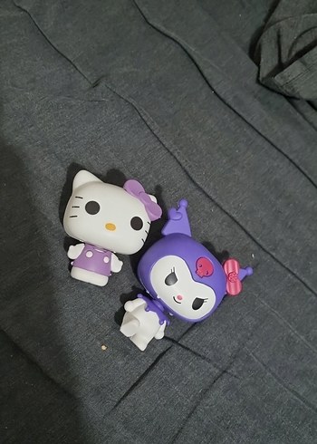 Mor Renkli Figürler Seti - Görsel 2