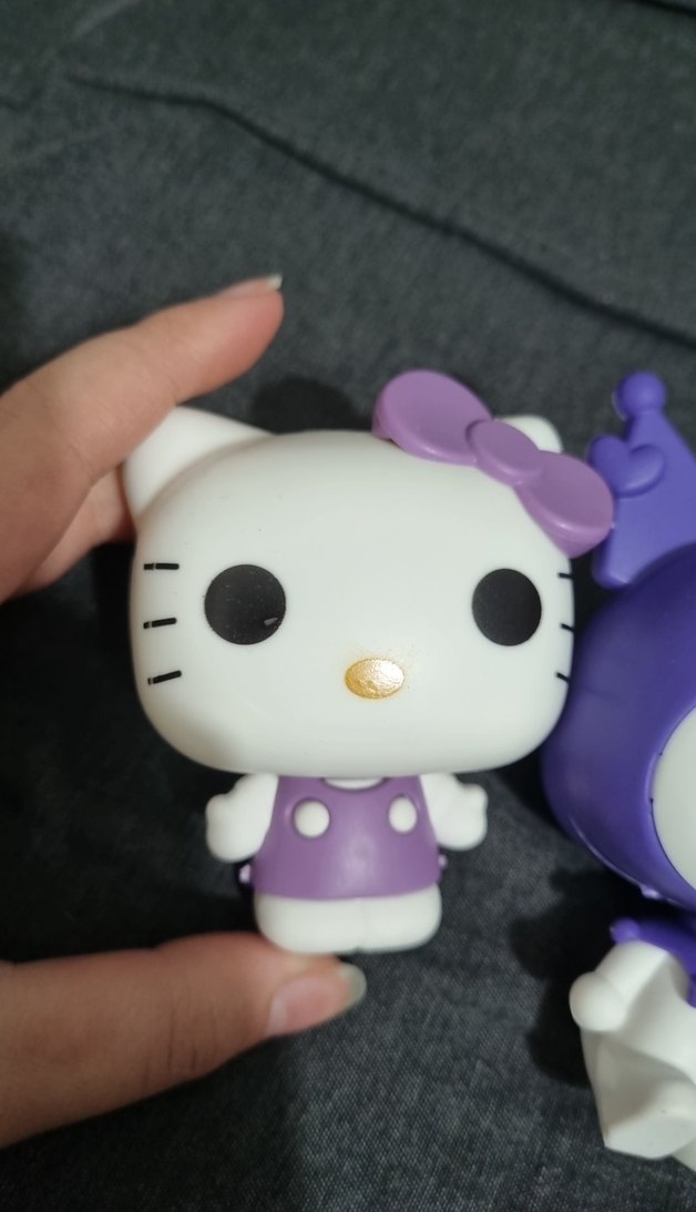 Mor Renkli Figürler Seti - Görsel 4