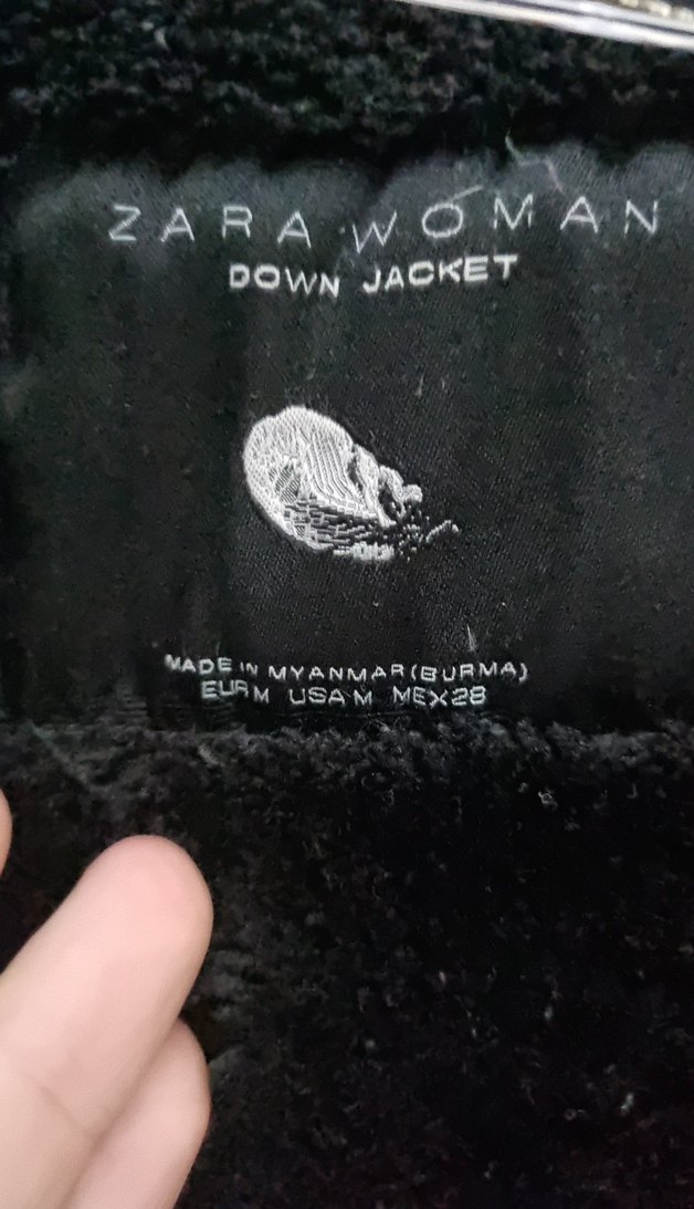 Fermuarlı Siyah Kadın Kışlık Mont - Görsel 2