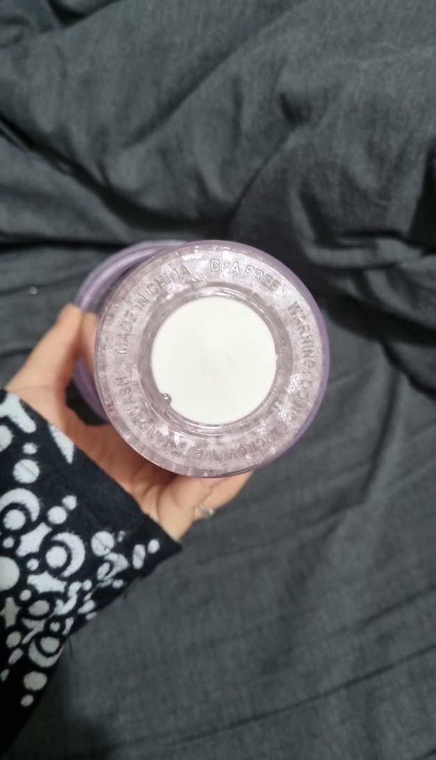 Mor Pastel Desenli Pipetli Bardak - Görsel 3