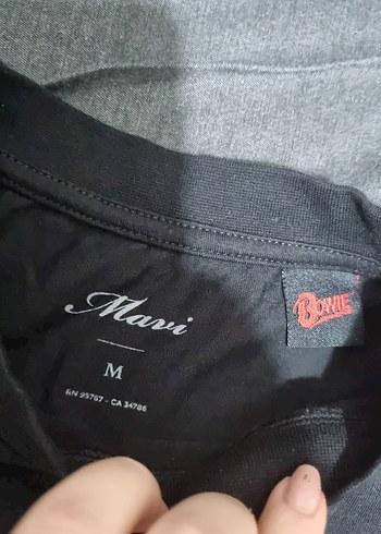 siyah Baskılı Rock Tişört - Görsel 3