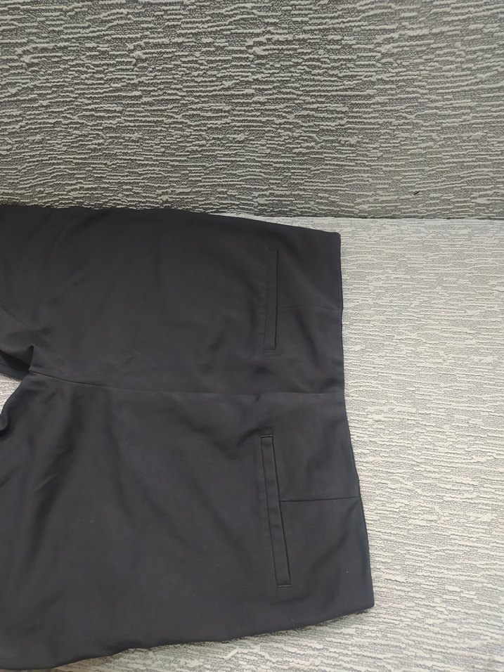 Siyah Midi Kadın Kumaş Pantolon - Görsel 5