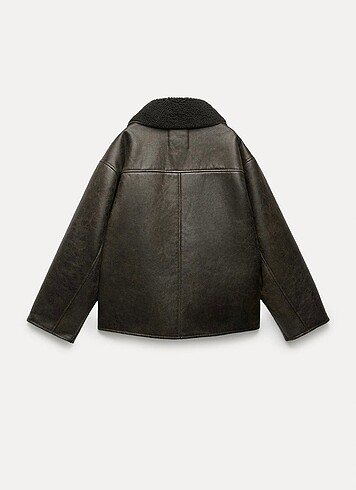 Zara Zara suni yünlü kahverengi ceket