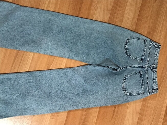 32 Beden mavi Renk Koton jean