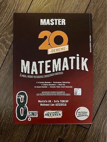  Beden 8. Sınıf matematik test kitapları