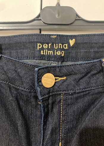 M&s Kadın Lacivert Kot Pantolon - Görsel 3
