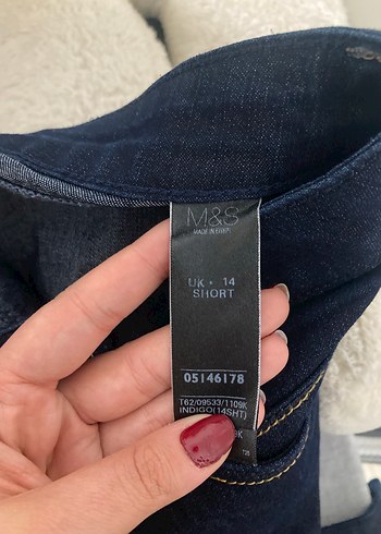 M&s Kadın Lacivert Kot Pantolon - Görsel 4