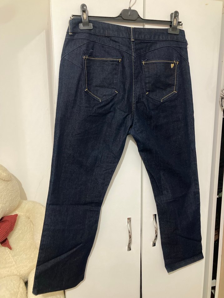 M&s Kadın Lacivert Kot Pantolon - Görsel 2