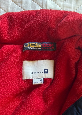 Koyu Mavi Bebek Kayak Tulumu Fermuarlı - Görsel 4