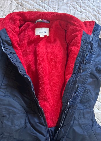 Koyu Mavi Bebek Kayak Tulumu Fermuarlı - Görsel 2