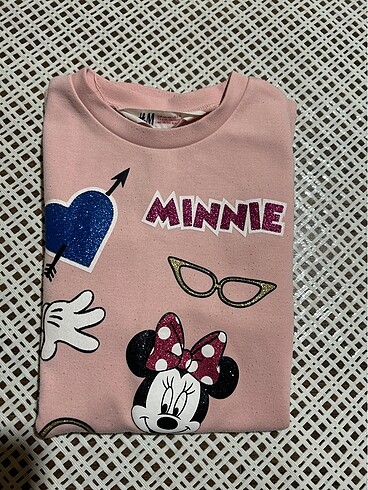 4 Yaş Beden pembe Renk Mini mouse elbise