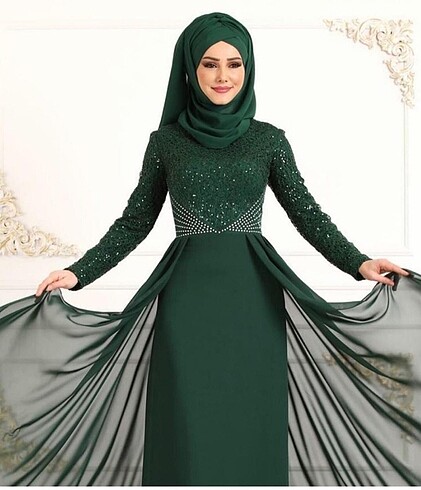 AYŞE MELEK tasarımı abiye