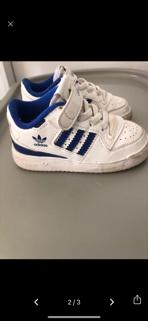 Beyaz Adidas Erkek Çocuk Spor Ayakkabı - Görsel 2