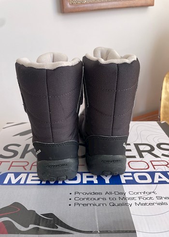 Siyah erkek çocuk kar botu - Görsel 3