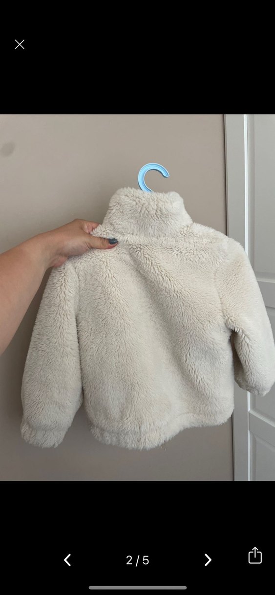 Bej Erkek Çocuk Kürk Detaylı Mont - Görsel 2