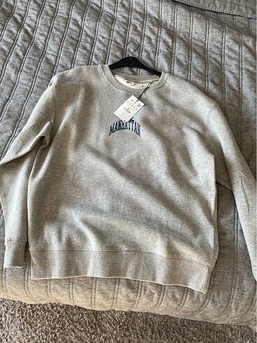 PULL&BEAR STWD RELAXED FİT ERKEK SWAETSHİRT