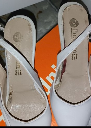 37 Beden beyaz Renk Beyaz Stiletto Topuklu Bağcıklı Kadın Ayakkabı