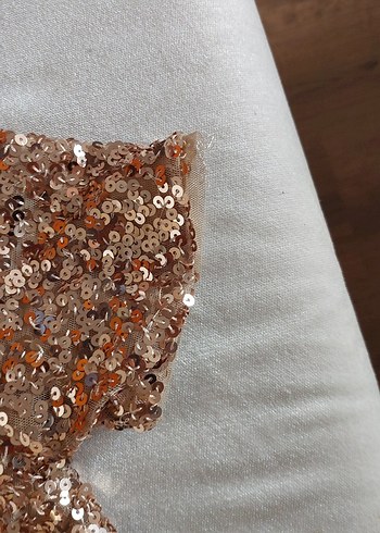 Zara çocuk payetli elbise