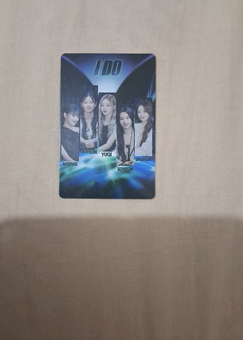 Gidle grup photocard