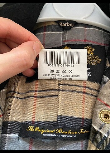 36 Beden Barbour çeket vintage