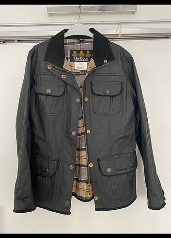 36 Beden gri Renk Barbour çeket vintage