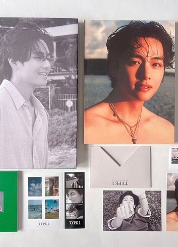 BTS KİM TAEHYUNG TYPE 1 PHOTOBOOK