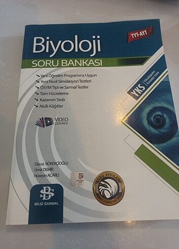 Tyt Ayt Biyoloji Bilgi Sarmal Soru Bankası Tertemiz Sıfır Kullan