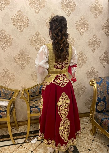 Bordo Nakışlı Bohem Uzun Kadın Bindallı