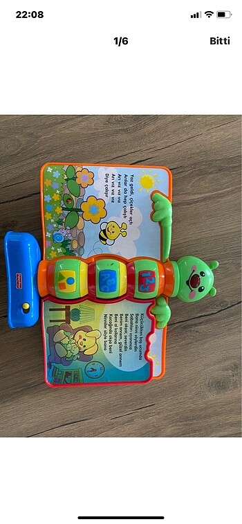 Fisher Price Fisher- Price eğitici masalcı tırtıl