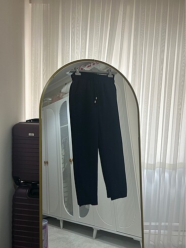 Lacivert kumaş pantalon