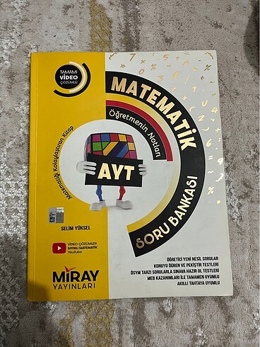 Miray Yayınları Ayt Matematik Soru Bankası