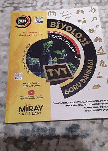 Miray Yayınları TYT Biyoloji Soru Bankası