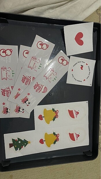 Yılbaşı stickerı