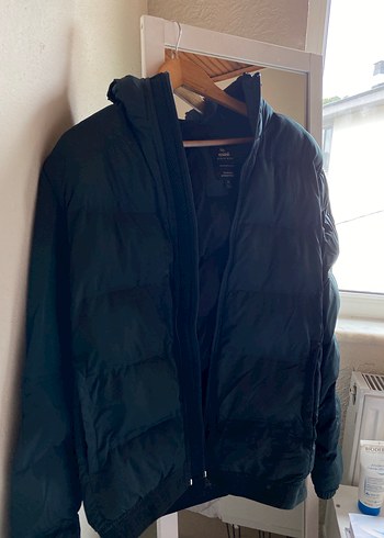Mavi Jeans Fermuarlı Yeşil erkek Kışlık Mont