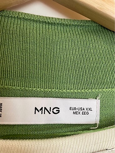 Mango MANGO yesil hirka