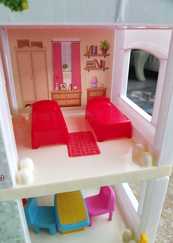 Renkli Plastik Oyuncak Ev - Görsel 3