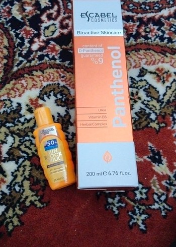 Escabel Panthenol İçeren Güneş Koruyucu Süt 50+ SPF - Görsel 2