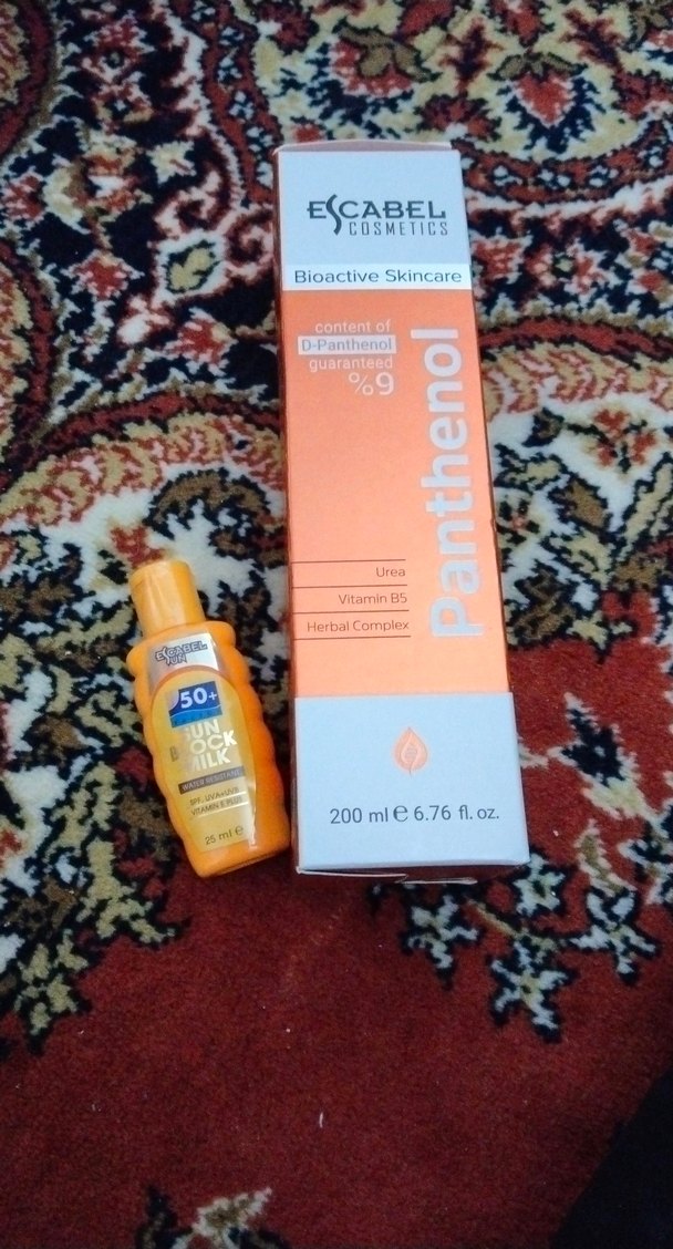 Escabel Panthenol İçeren Güneş Koruyucu Süt 50+ SPF - Görsel 2