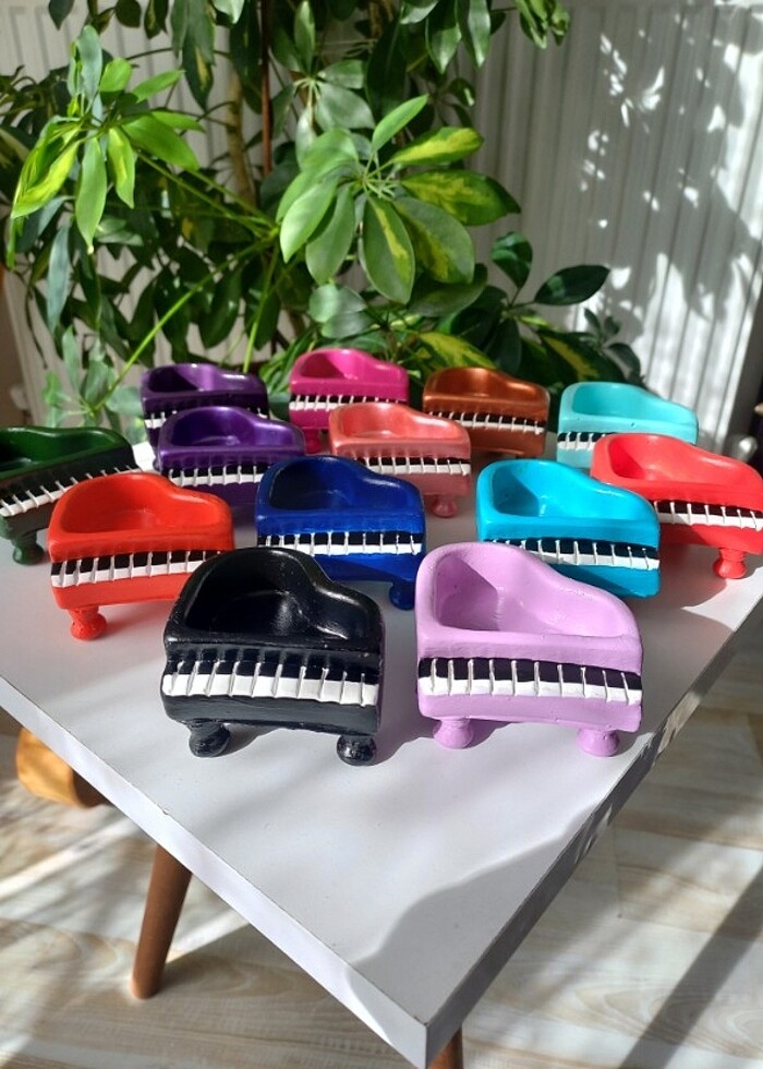 Piyano model lokumluk cerezlik - Görsel 2