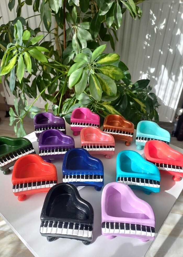 Piyano model lokumluk cerezlik - Görsel 3